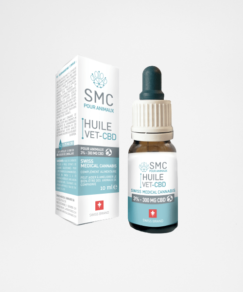 Huile Vet CBD 3% pour Animaux | 10mL | 300mg