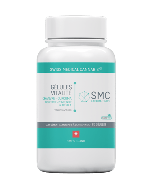 GELULES AU CHANVRE VITALITE PAR 80