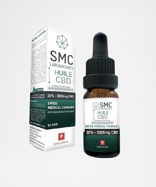 Huile CBD sans THC-30%